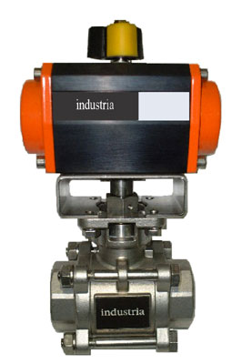 High temperature and high pressure screw-driven full bore ball valve
